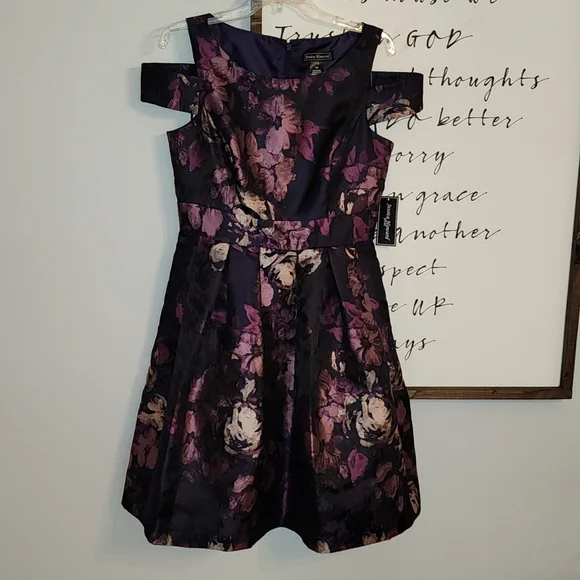 Jessica Howard | Dresses | Jessica Howard Petite Plum Dress | Poshmark